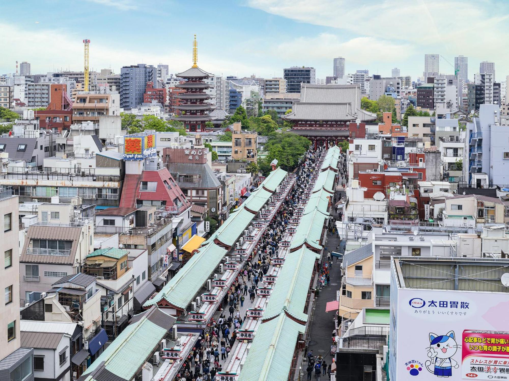 Vessel Inn Asakusa Tsukuba Express Tōkyō Extérieur photo